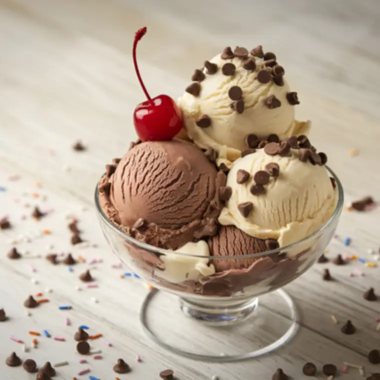 Build your own sundae at Dairy Hill Ice Cream.